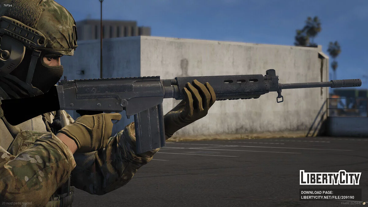 [RoN] FN FAL (Two Versions) / GTA 5