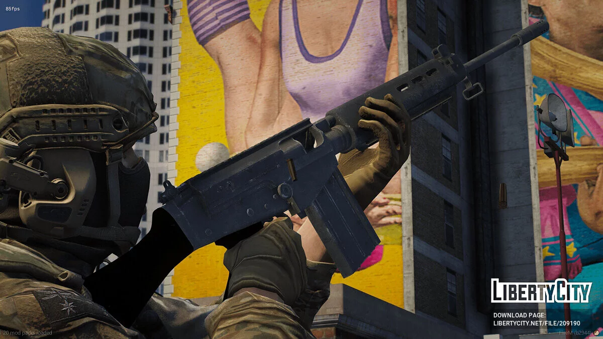 [RoN] FN FAL (Two Versions) / GTA 5
