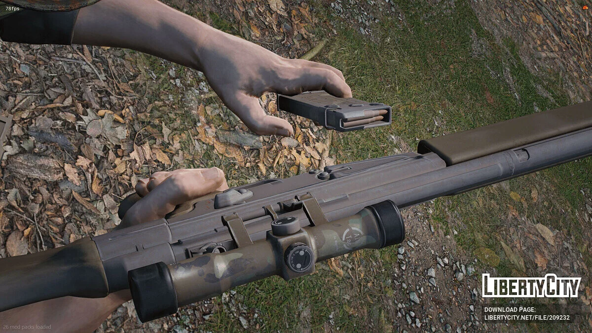 G3A3 с анимацией / GTA 5