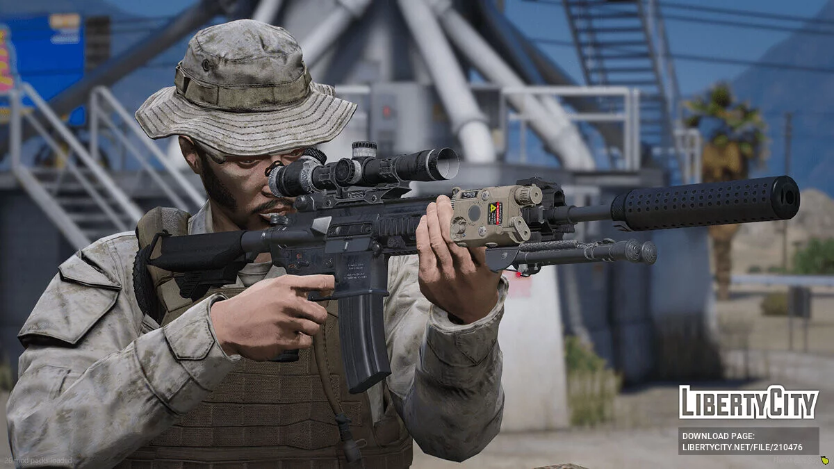 Heckler & Koch M27 IAR 1.0 / GTA 5