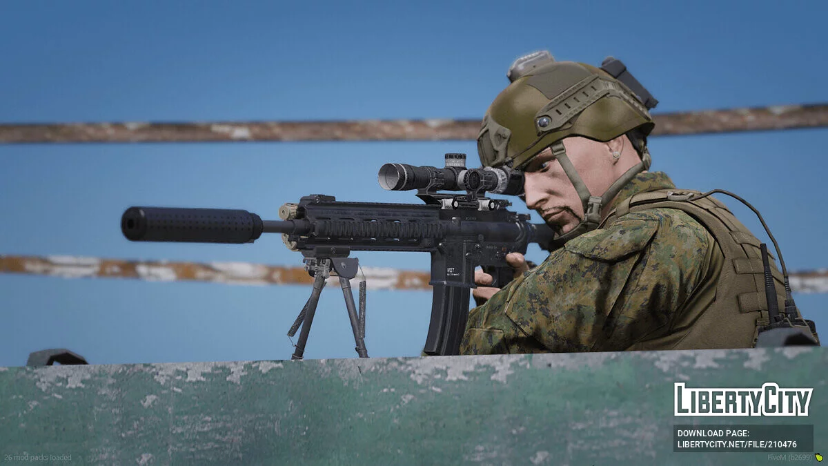 Heckler & Koch M27 IAR 1.0 / GTA 5