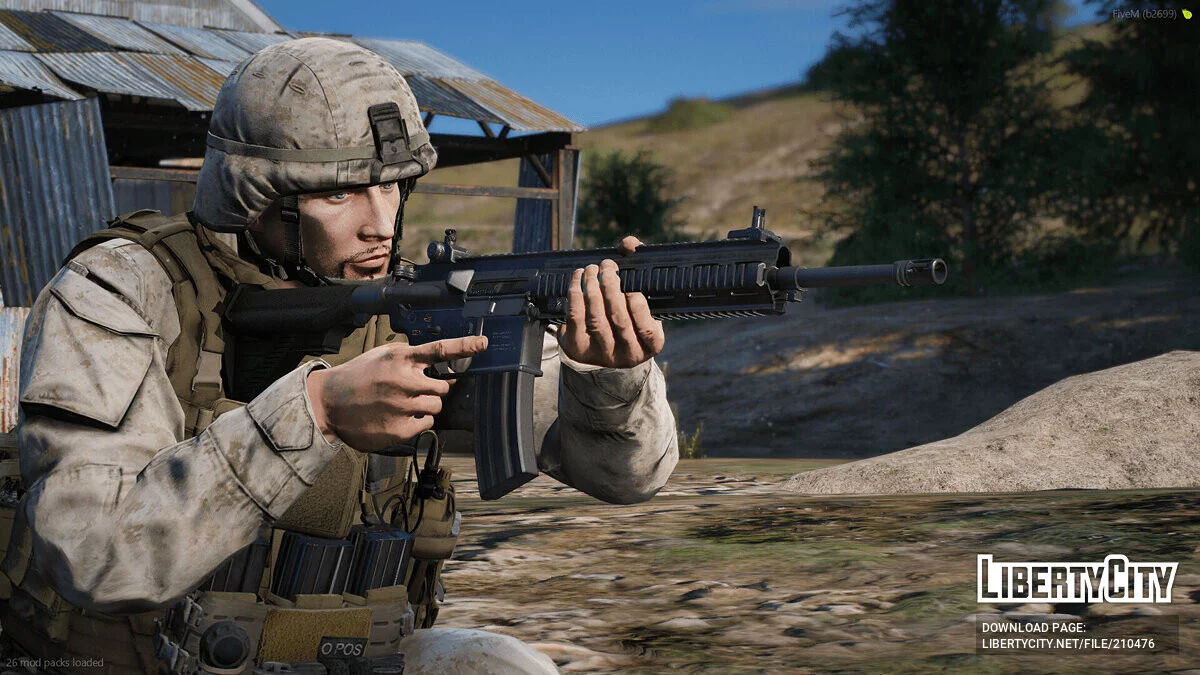 Heckler & Koch M27 IAR 1.0 / GTA 5