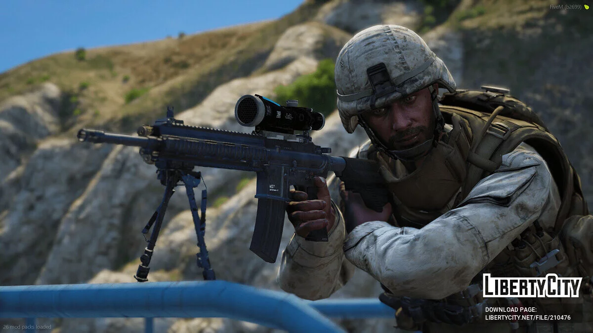 Heckler & Koch M27 IAR 1.0 / GTA 5