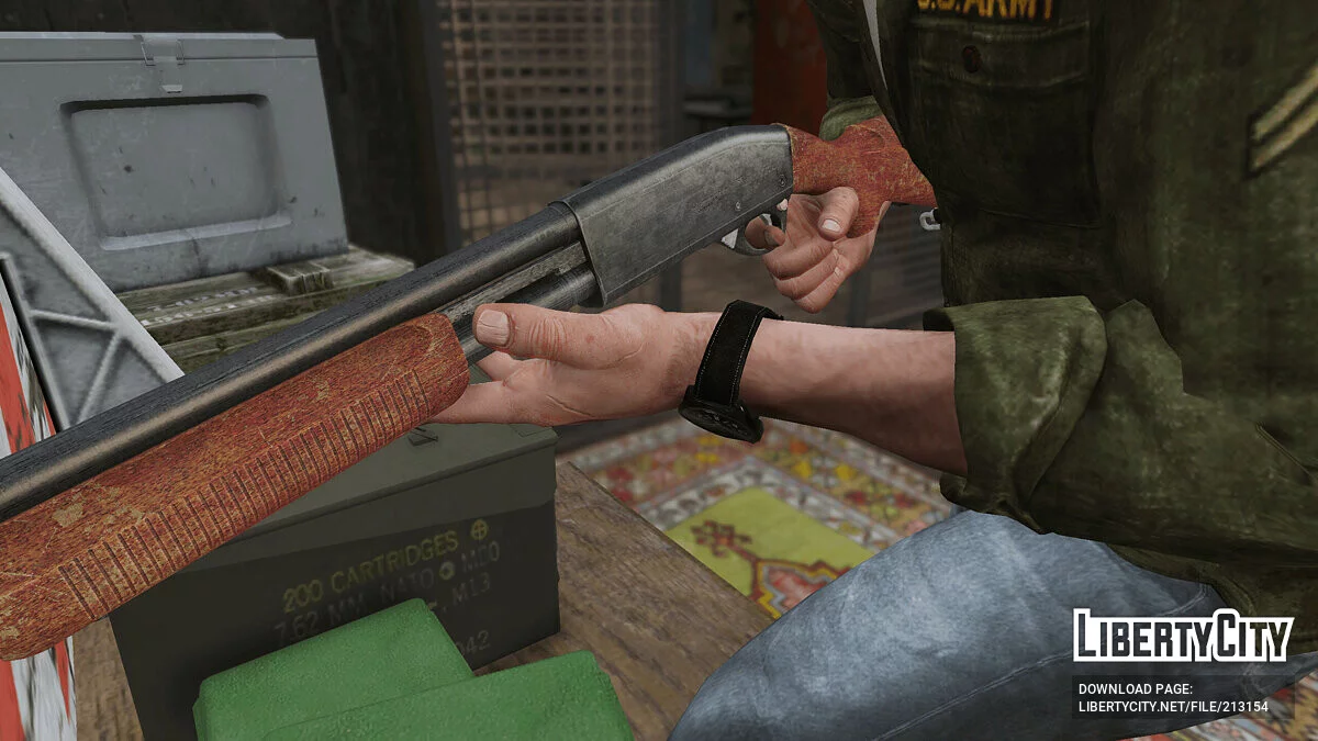 Remington Model 870 Wingmaster Custom / GTA 5