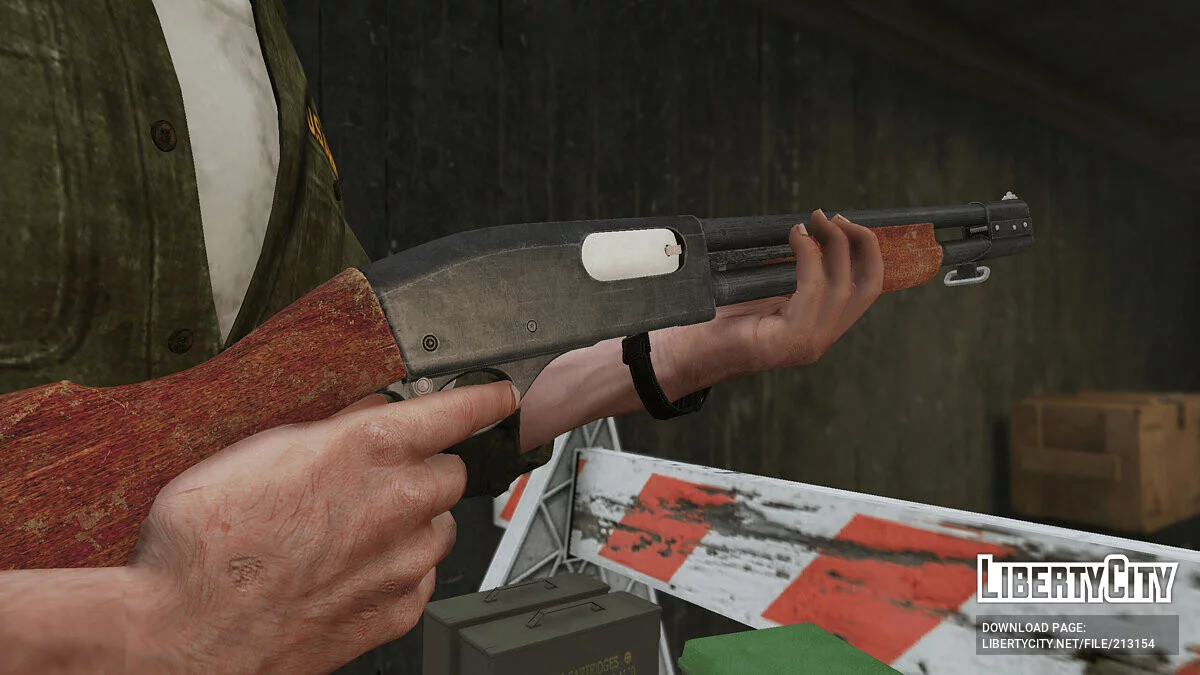 Remington Model 870 Wingmaster Custom / GTA 5