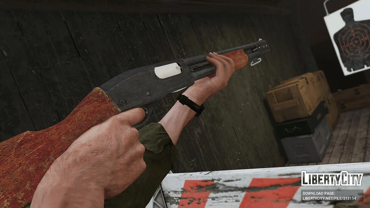 Remington Model 870 Wingmaster Custom / GTA 5