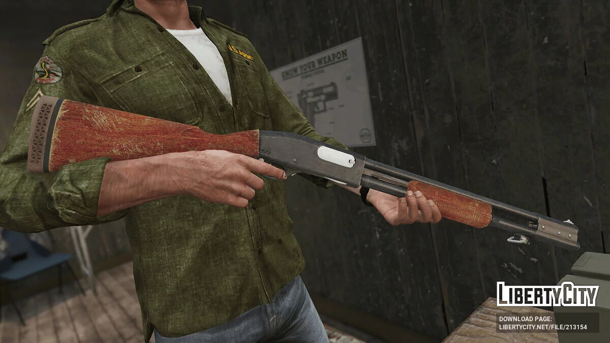 Remington Model 870 Wingmaster Custom / GTA 5