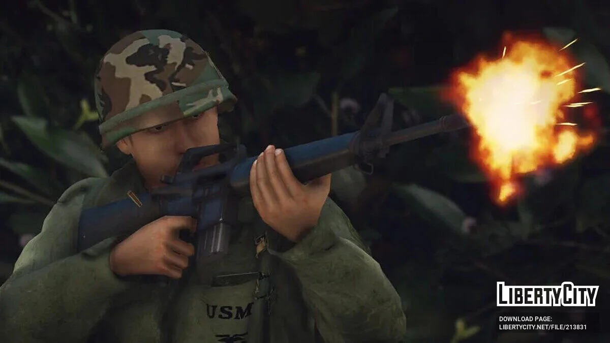 (RS2) Colt M16A1 1967 Model 1.5 / GTA 5