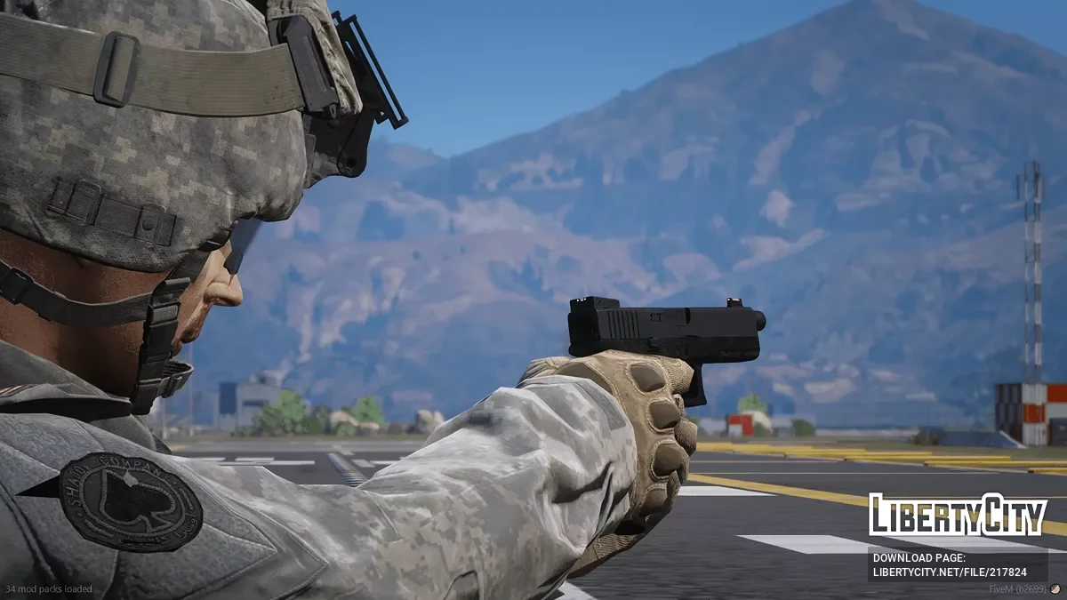 Glock 17 Gen 5 MOS3 / GTA 5