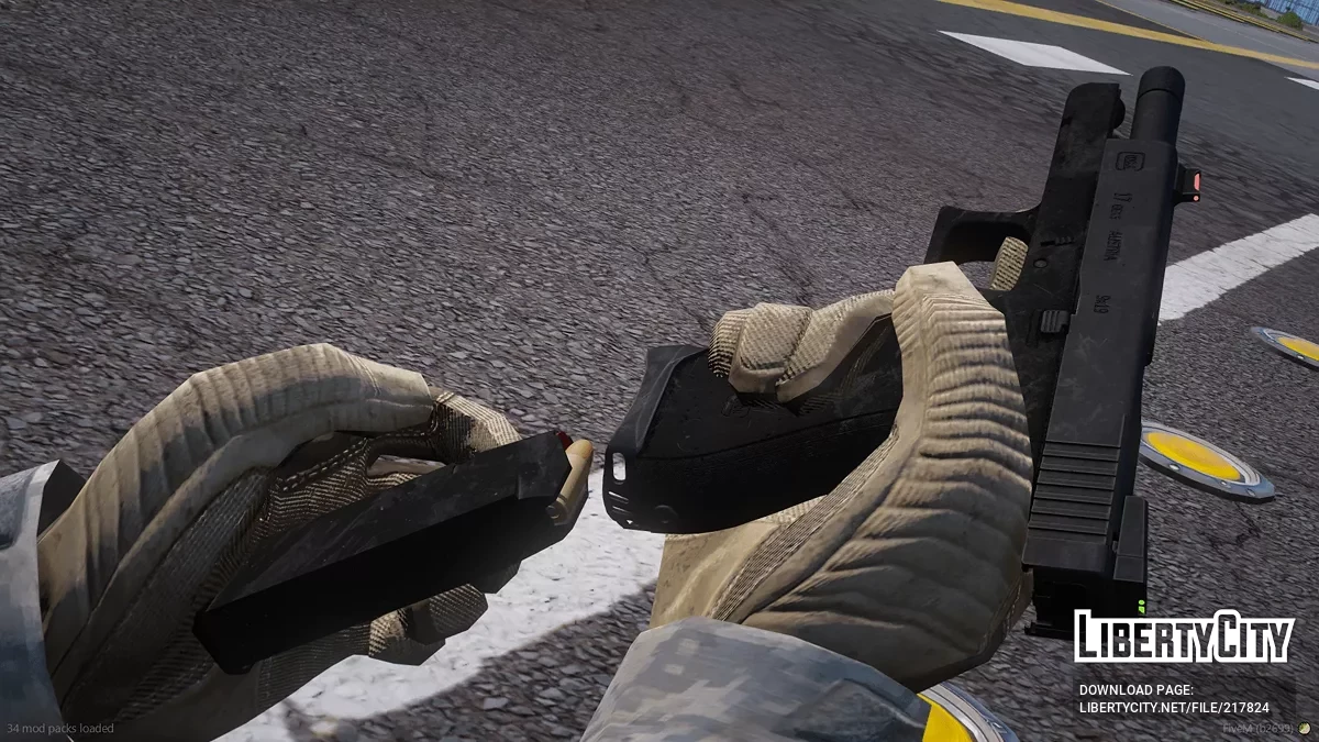 Glock 17 Gen 5 MOS3 / GTA 5