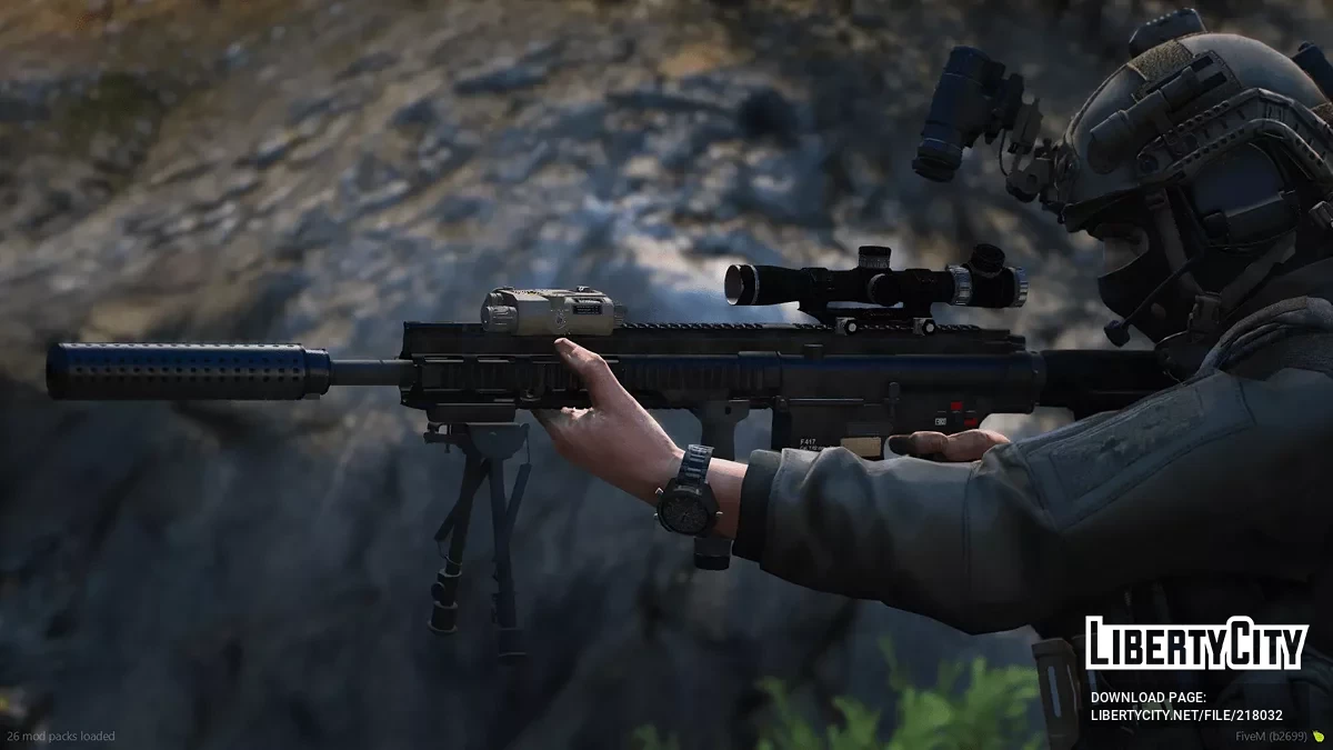 هكلر آند كوخ HK417 / جي تي أي 5