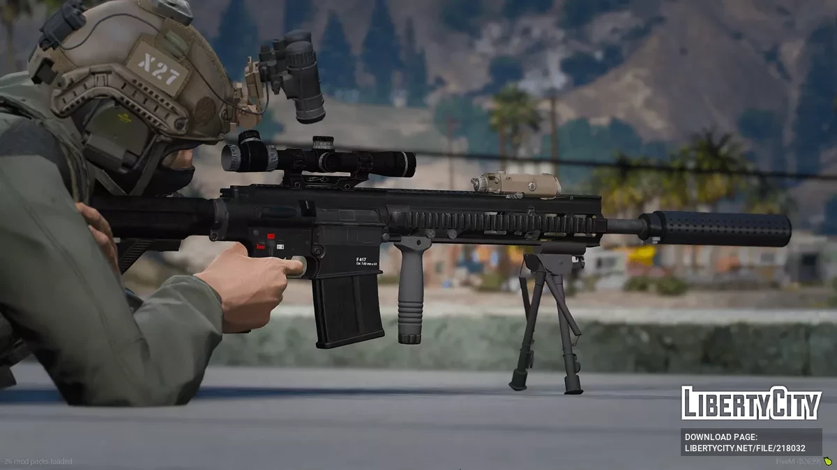 هكلر آند كوخ HK417 / جي تي أي 5