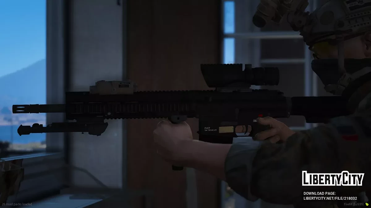 هكلر آند كوخ HK417 / جي تي أي 5