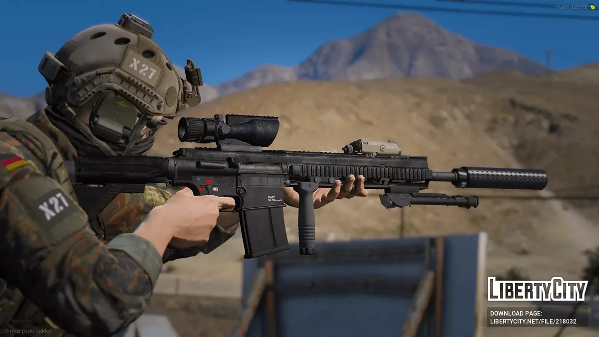 هكلر آند كوخ HK417 / جي تي أي 5
