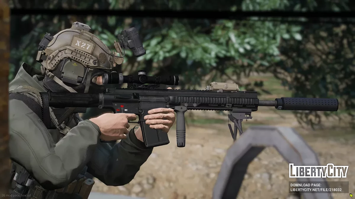 هكلر آند كوخ HK417 / جي تي أي 5