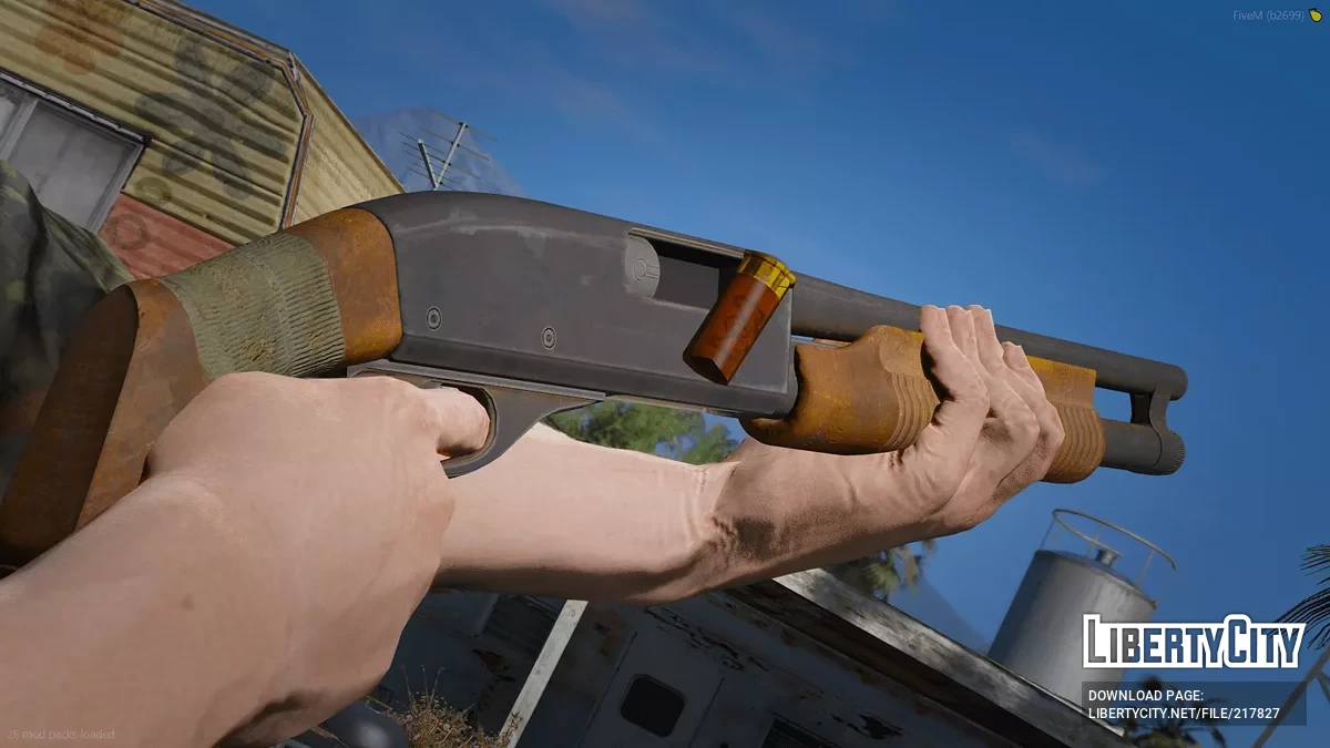 Remington M870 abgesägt / GTA 5