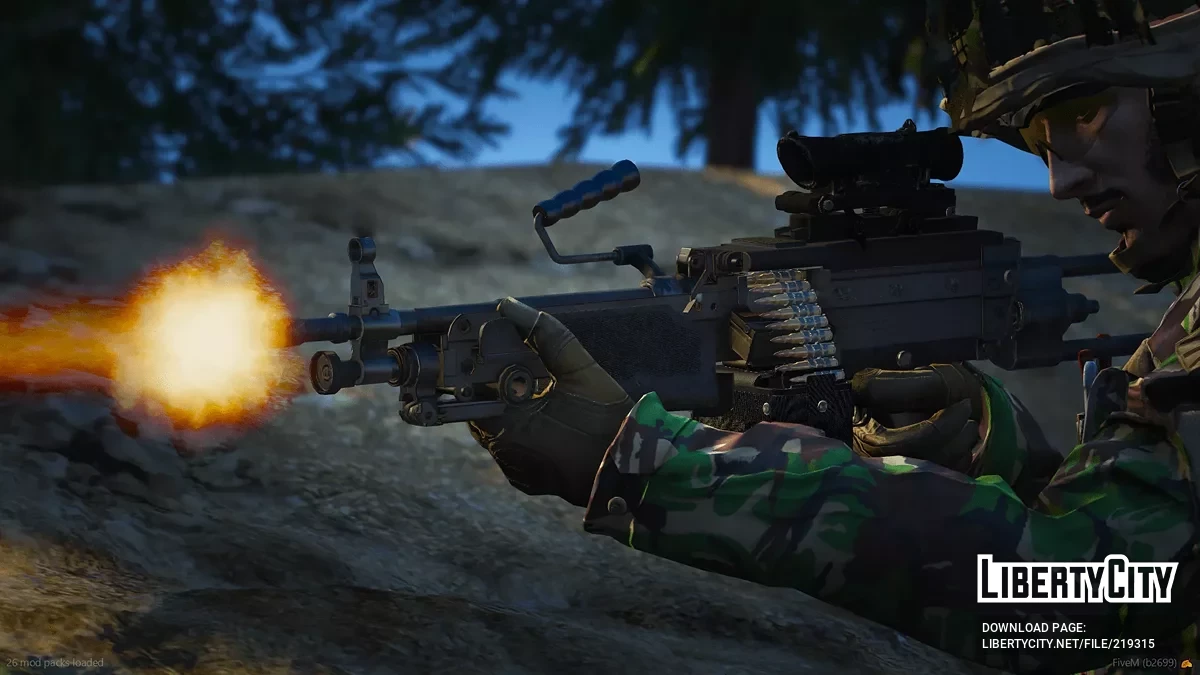 L110A2 Minimi / GTA 5