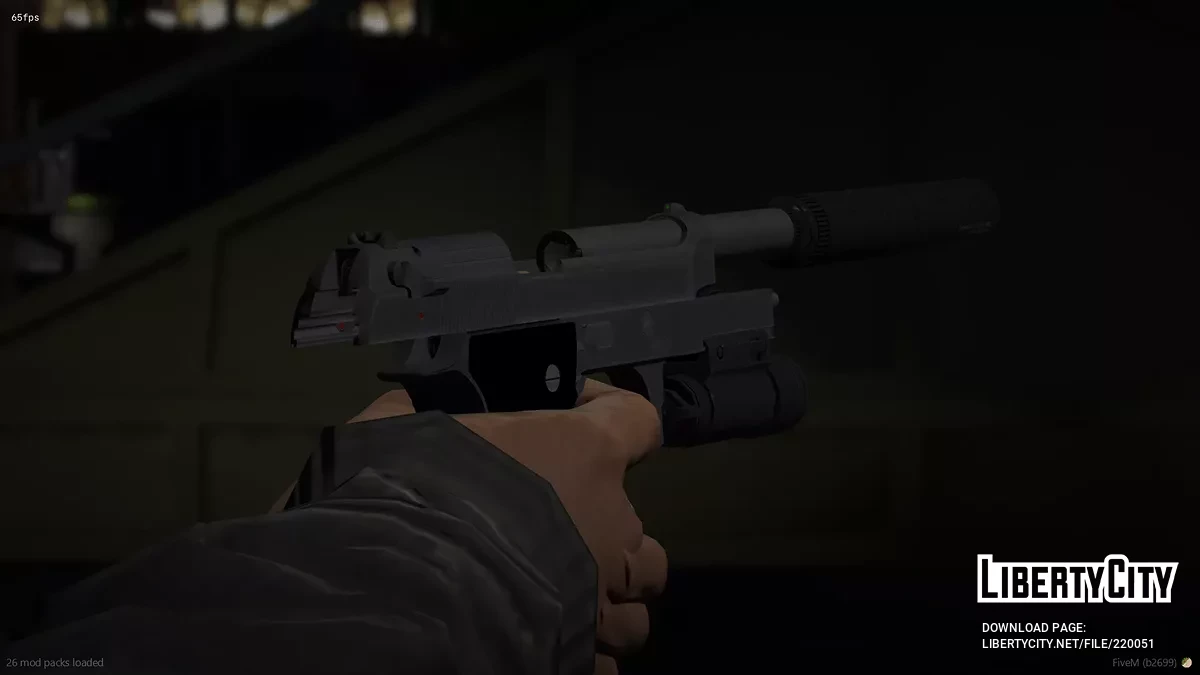 Beretta M9A1 [Animated] / GTA 5