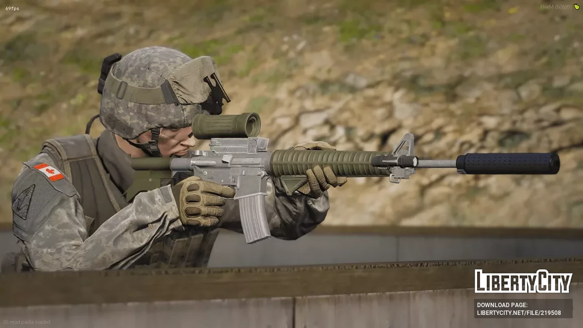 Colt Canada C7A2 / GTA 5