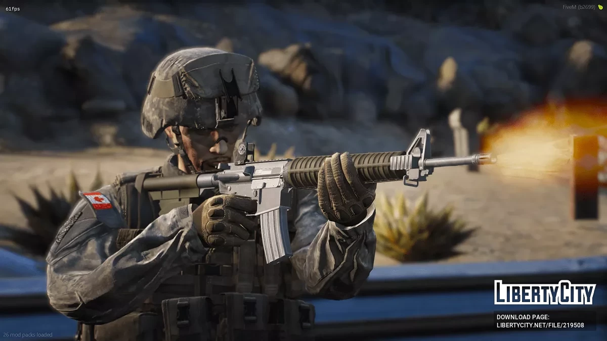 Colt Canada C7A2 / GTA 5