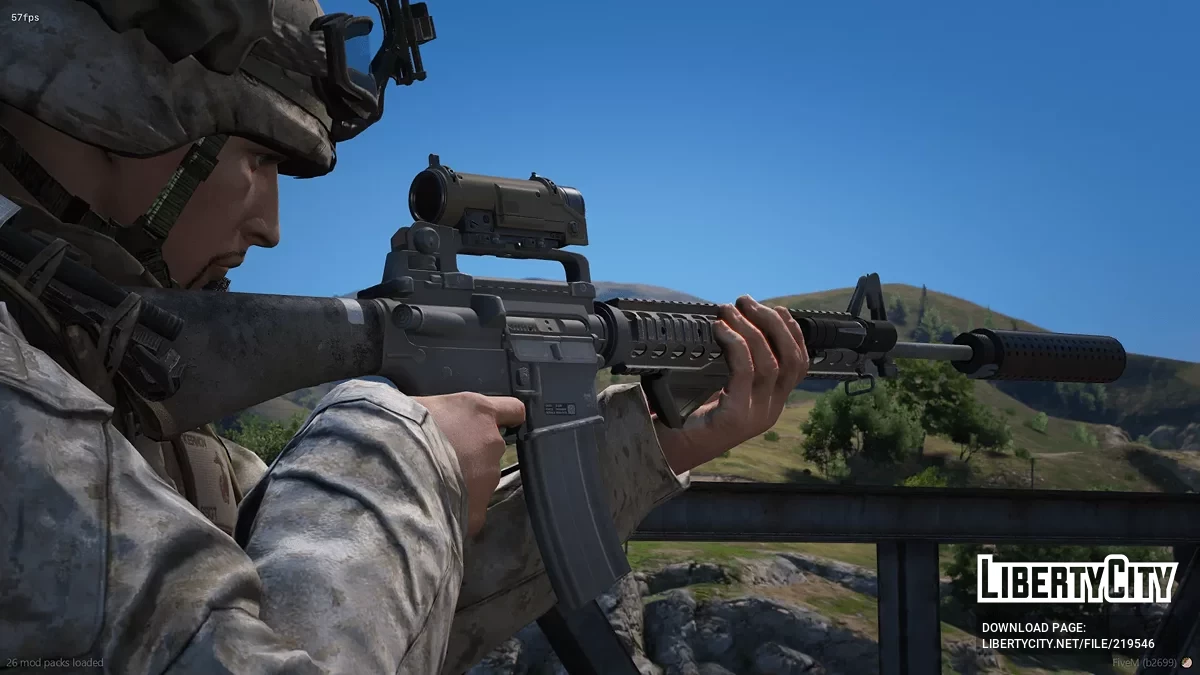 Colt M16A4 [متحرك] / جي تي أي 5