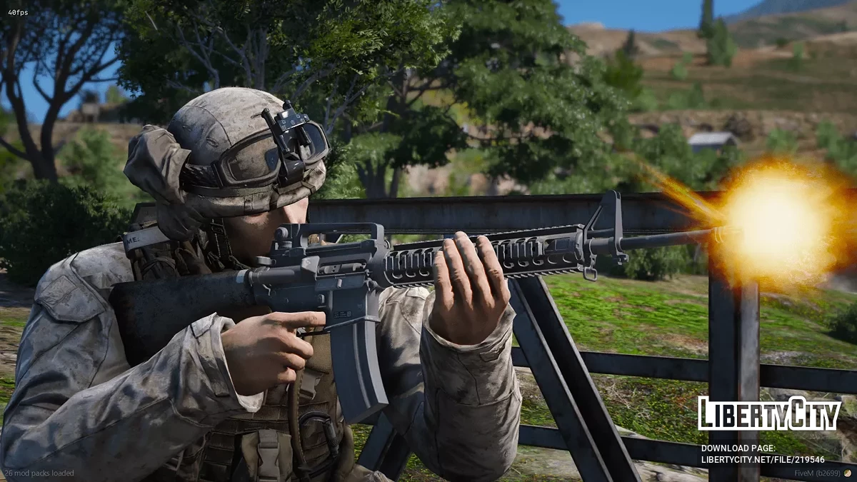 Colt M16A4 [متحرك] / جي تي أي 5