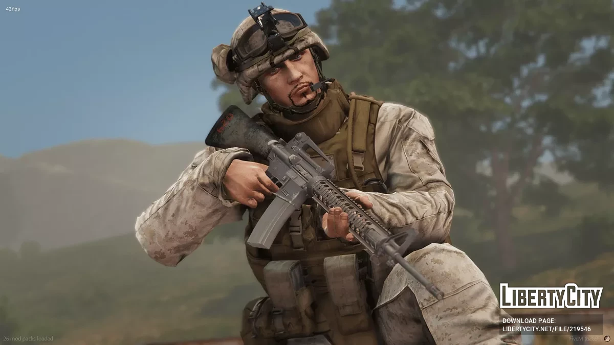 Colt M16A4 [متحرك] / جي تي أي 5