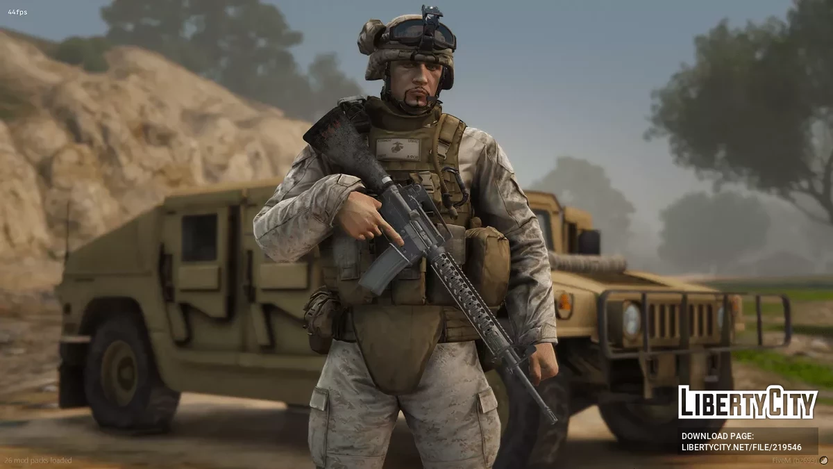 Colt M16A4 [متحرك] / جي تي أي 5