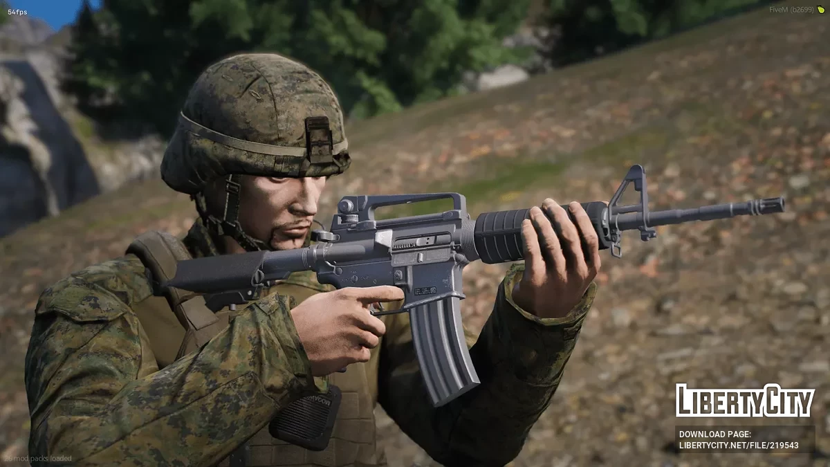 Colt M4 [متحركة] / جي تي أي 5