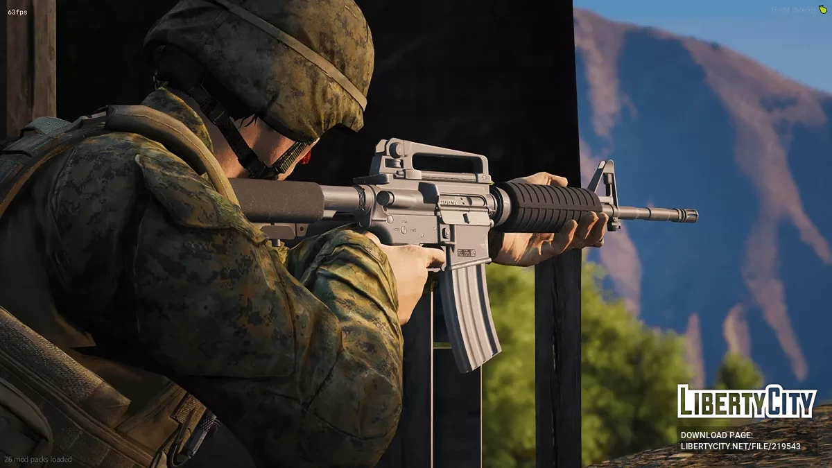 Colt M4 [متحركة] / جي تي أي 5