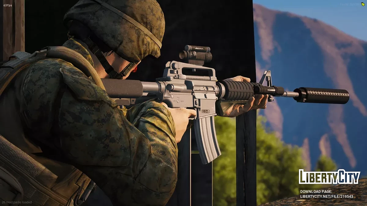 Colt M4 [متحركة] / جي تي أي 5