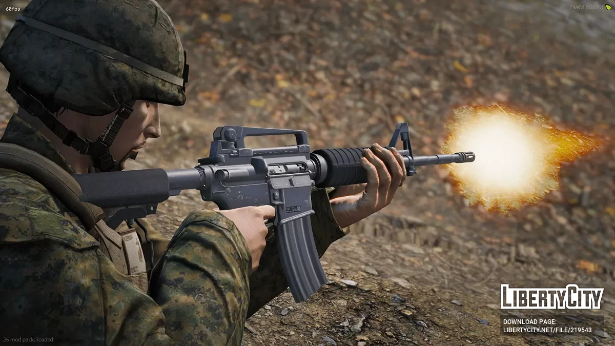 Colt M4 [متحركة] / جي تي أي 5