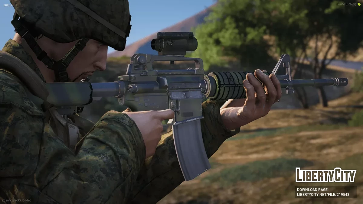 Colt M4 [متحركة] / جي تي أي 5