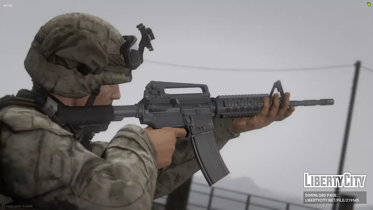 Colt M4A1 [Animated, 4 Versions] / جي تي أي 5