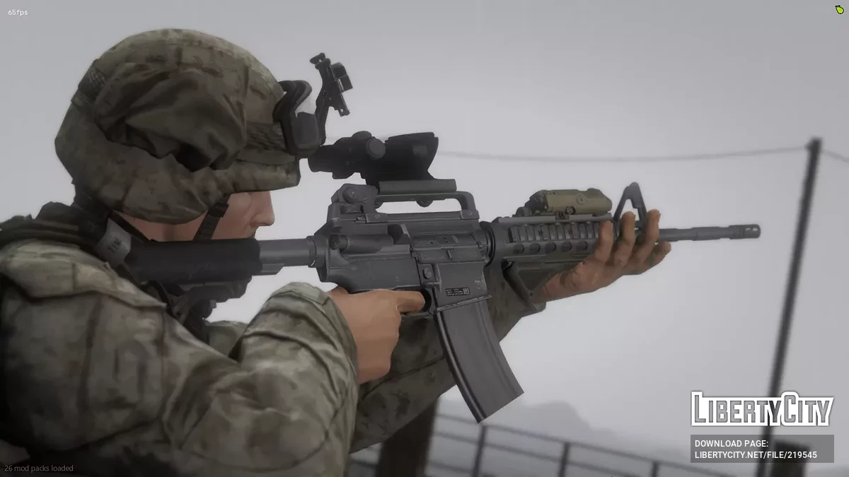 Colt M4A1 [Animated, 4 Versions] / جي تي أي 5