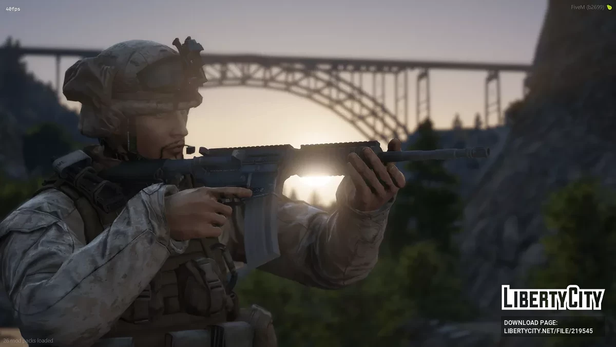 Colt M4A1 [Animated, 4 Versions] / جي تي أي 5