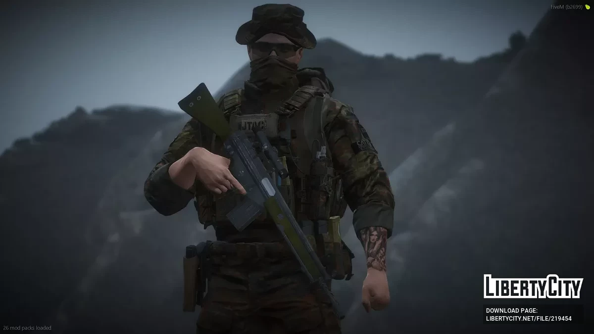 Heckler & Koch G3A3 (LMG) / GTA 5