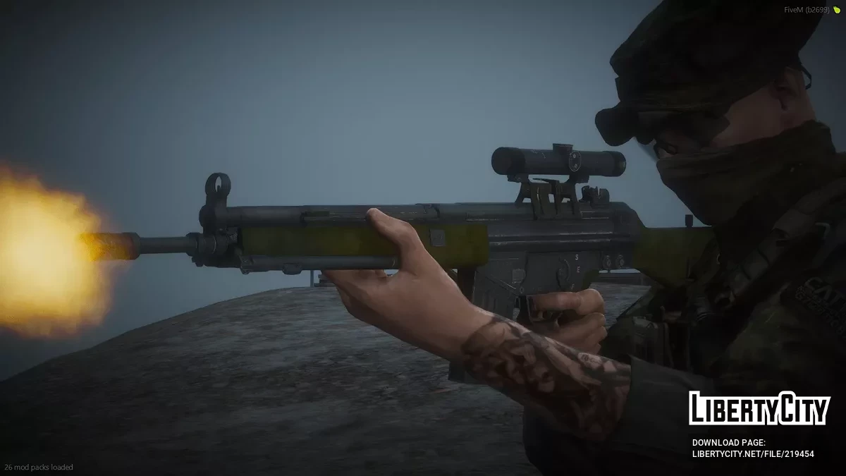 Heckler & Koch G3A3 (LMG) / GTA 5