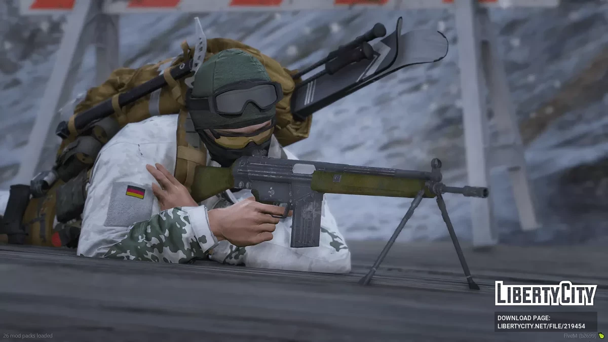 Heckler & Koch G3A3 (LMG) / GTA 5