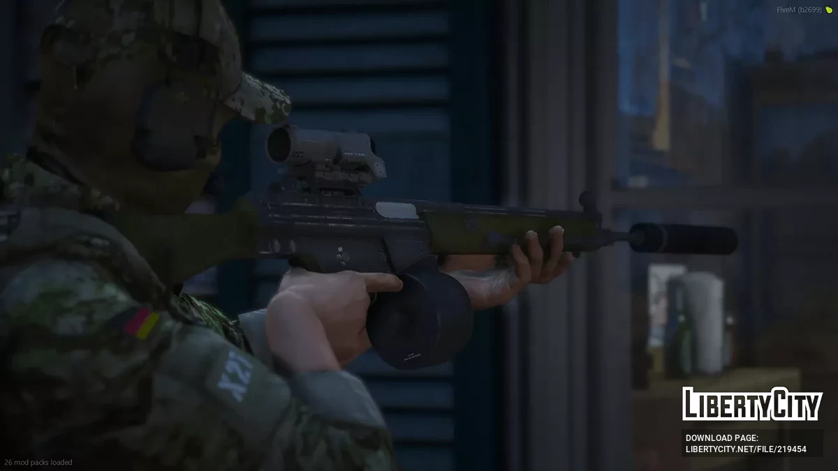 Heckler & Koch G3A3 (LMG) / GTA 5