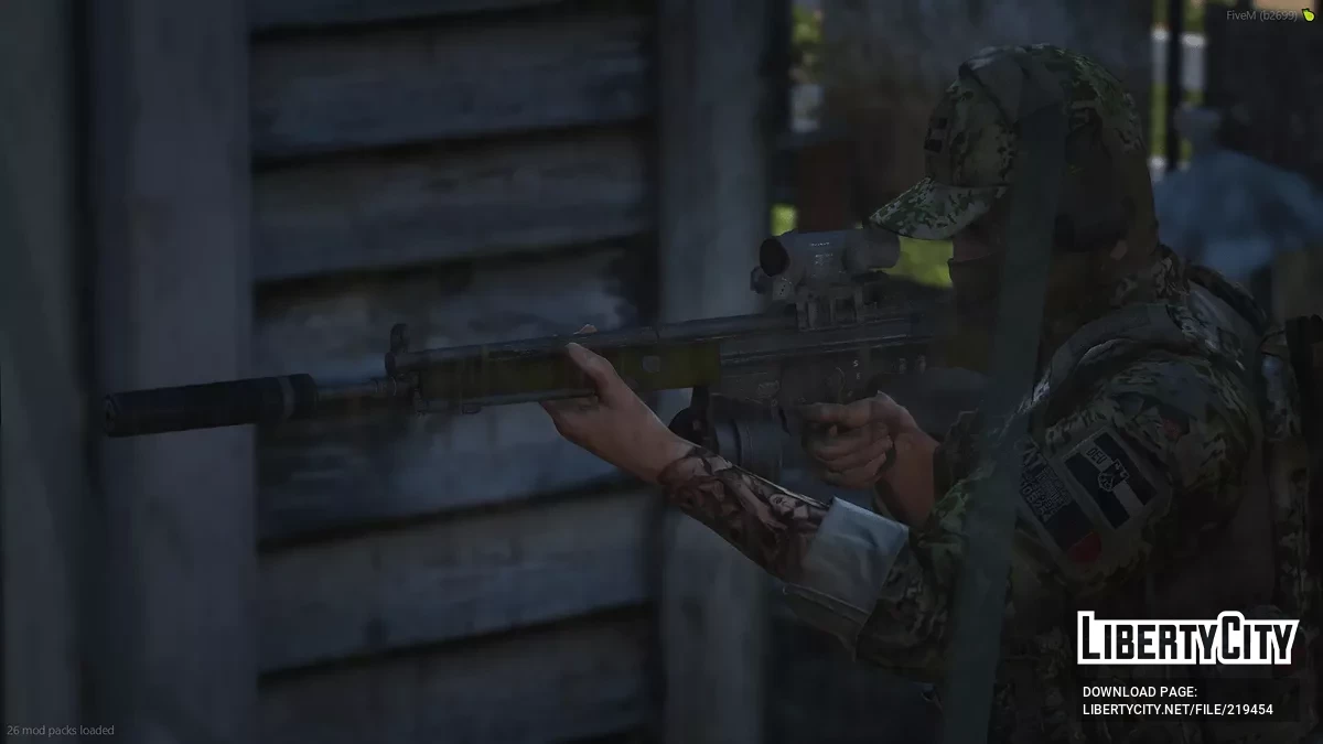 Heckler & Koch G3A3 (LMG) / GTA 5