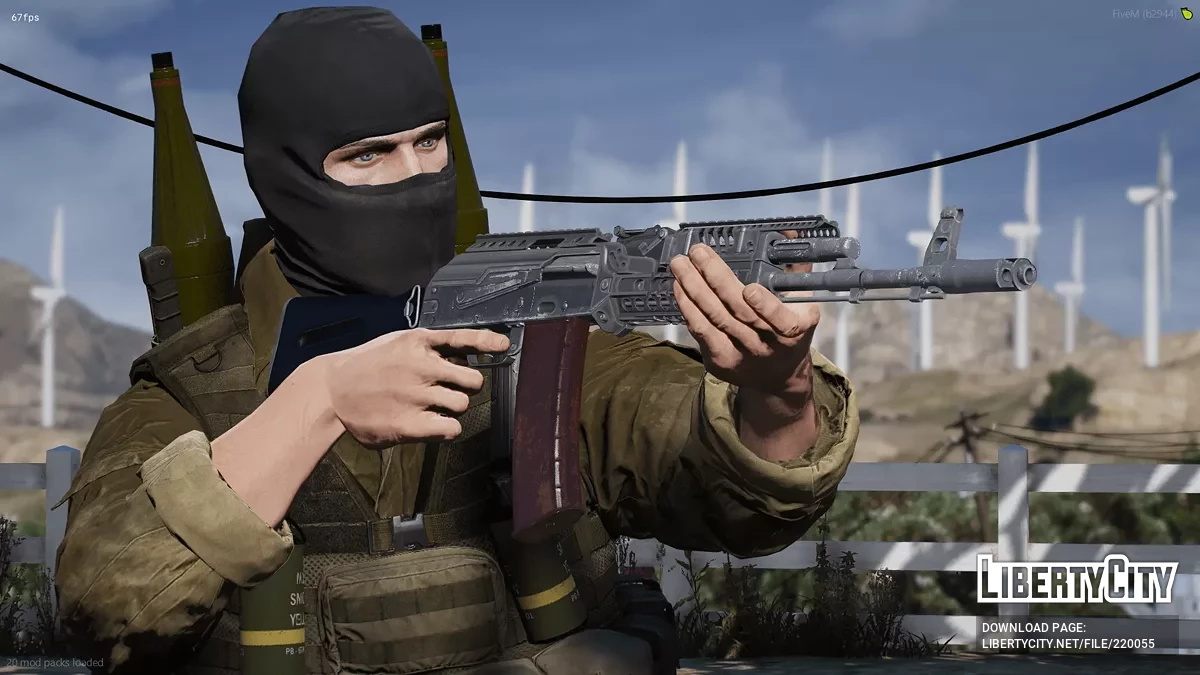[RoN] AK-102 (4 版本) / GTA 5