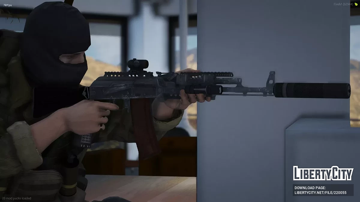[RoN] AK-102 (4 版本) / GTA 5
