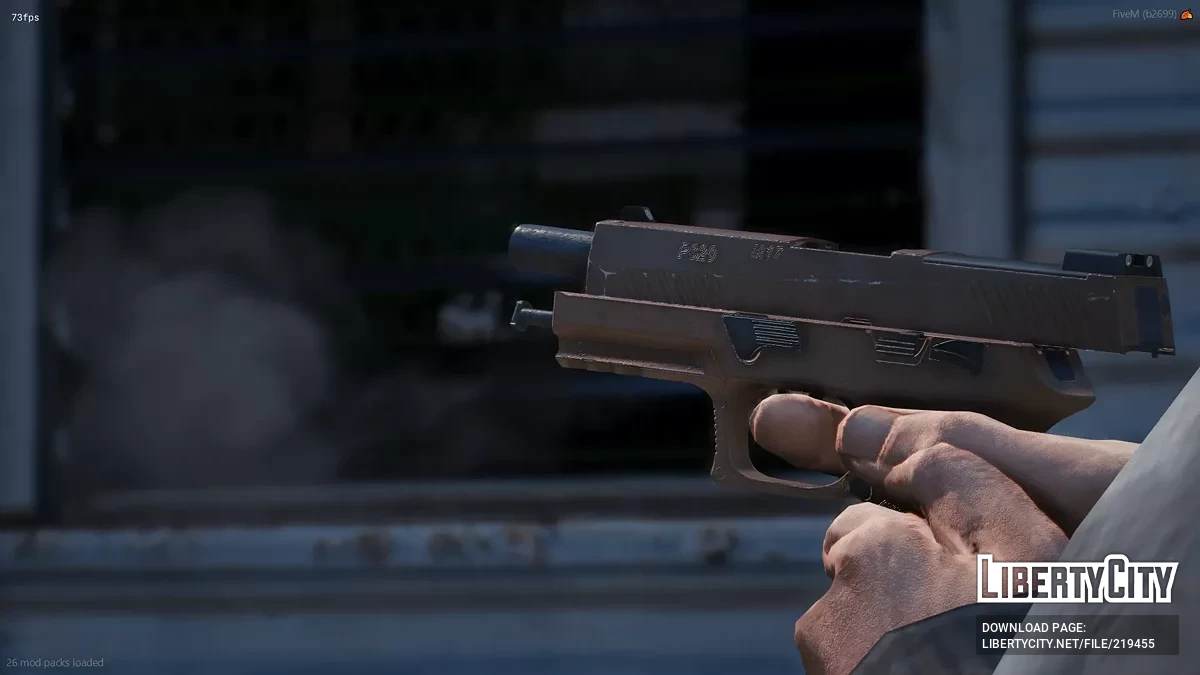 SIG-Sauer P320-M17 [Animated] / GTA 5