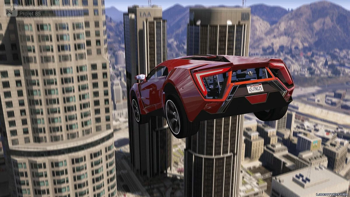 W-Motor Lykan HyperSport (Add-on/Replace/Digital Dials) 1.0 / GTA 5