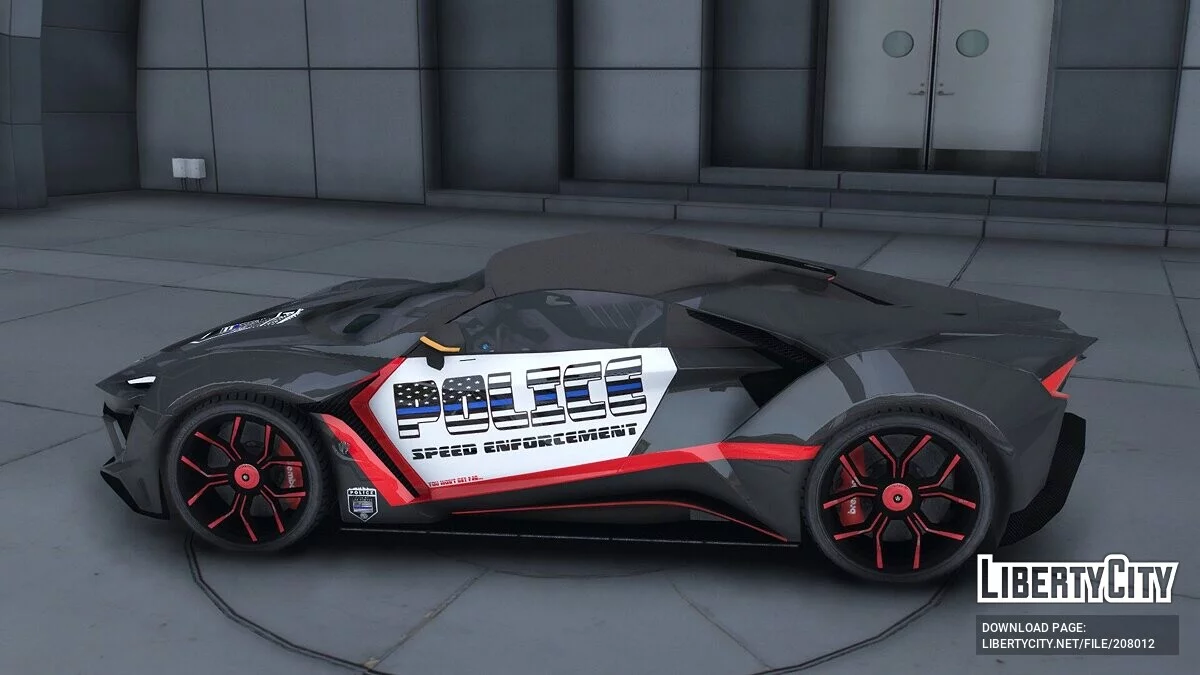 W Motors Fenyr Hypercar Police / GTA 5