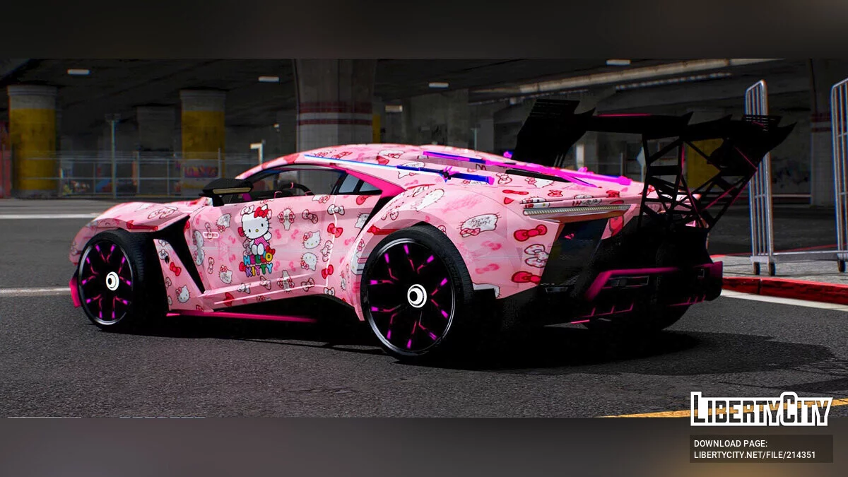 Fenyr Supersport Hello Kitty / GTA 5