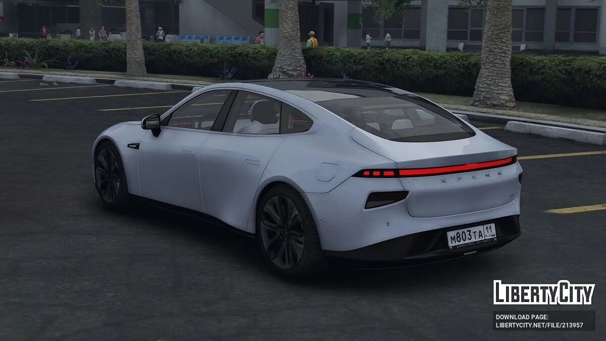 2020 Xpeng P7 [Add-On | RU Plates | Extras] / GTA 5