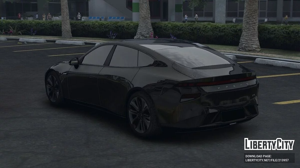 2020 Xpeng P7 [Add-On | RU Plates | Extras] / GTA 5