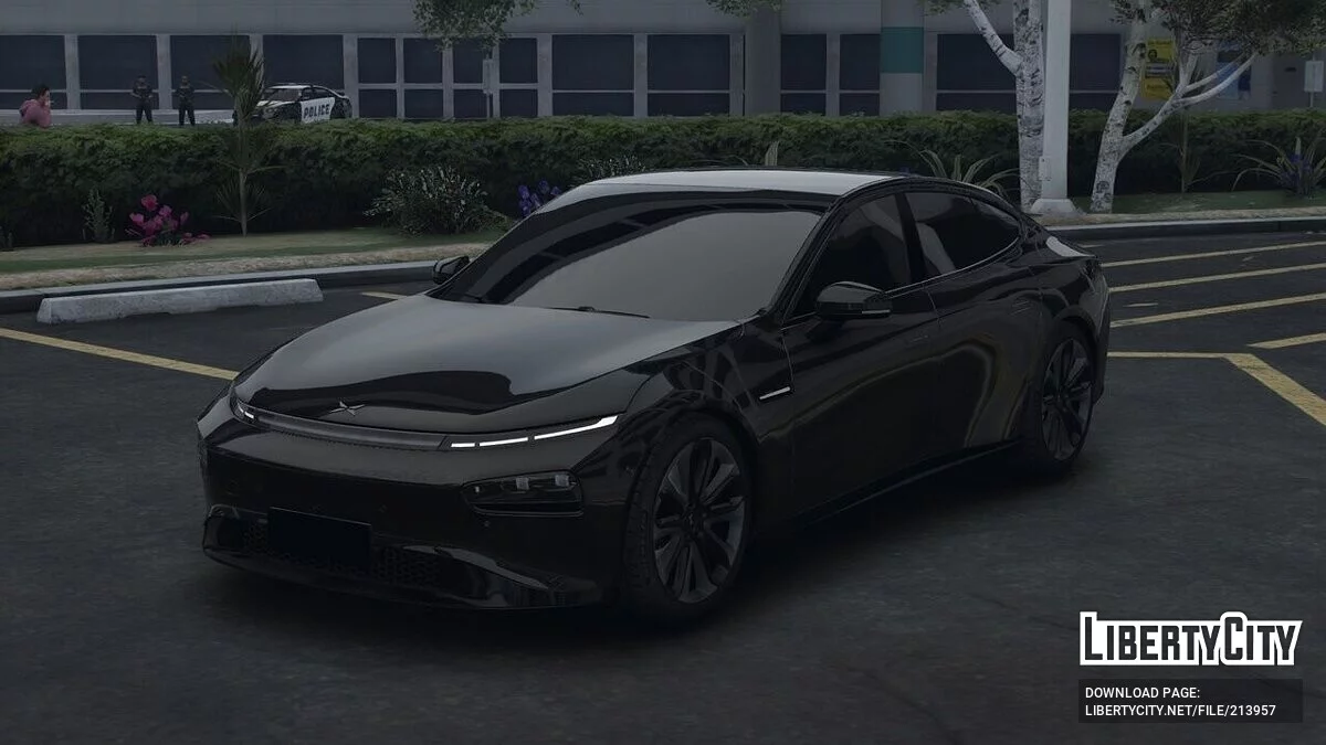2020 Xpeng P7 [Add-On | RU Plates | Extras] / GTA 5